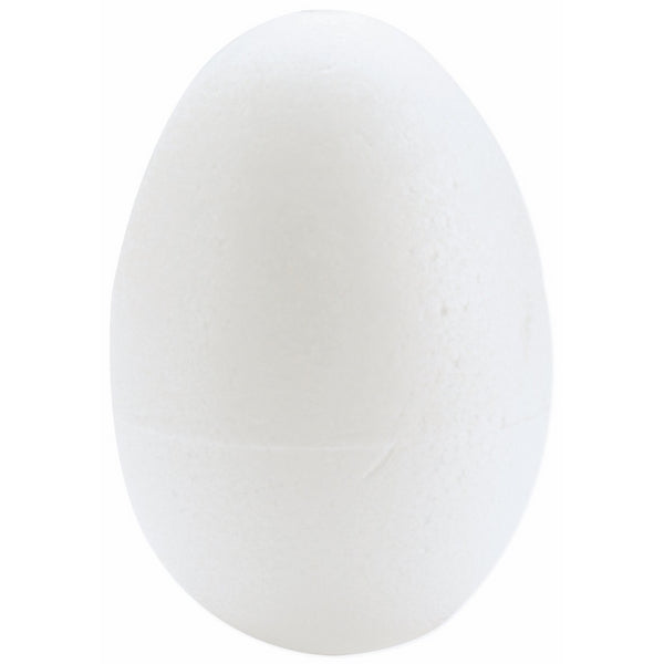 Smoothfoam 6-Pack Egg Crafts Foam for Modeling, 2.5-Inch, White