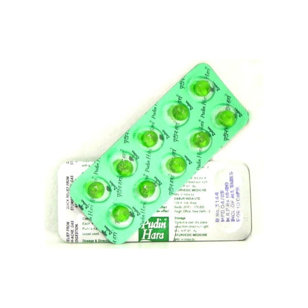 Dabur Pudin Hara Pearls ( Strip of 10 ) 36pack