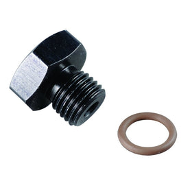 Fragola 481412-BL Black 1-1/16-12 Size (-12) Port Plug