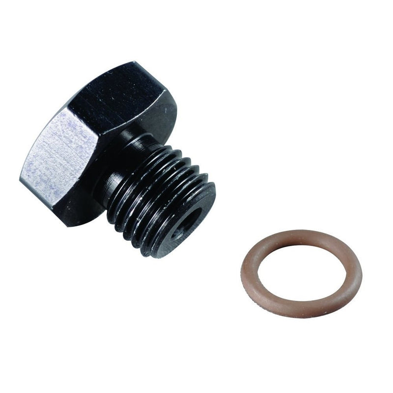 Fragola 481412-BL Black 1-1/16-12 Size (-12) Port Plug