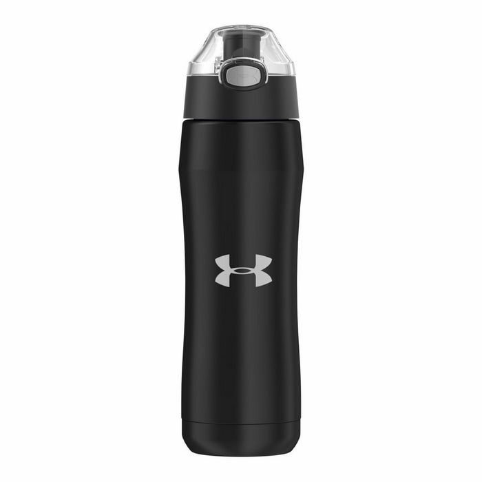 Under Armour Beyond 18 Ounce Stainless Steel Water Bottle, Matte Black