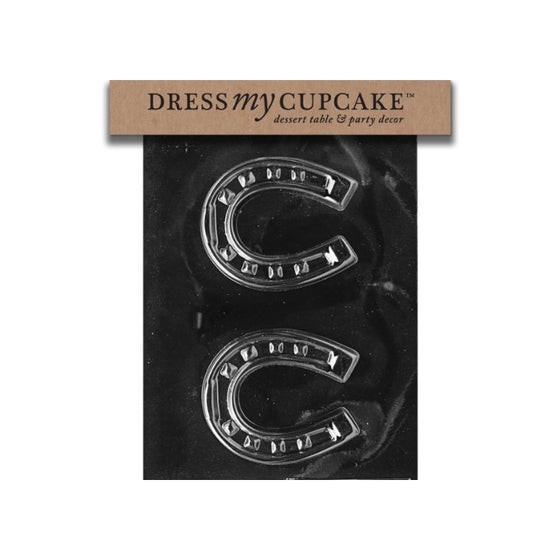 Dress My Cupcake Chocolate Candy Mold, Horseshoe