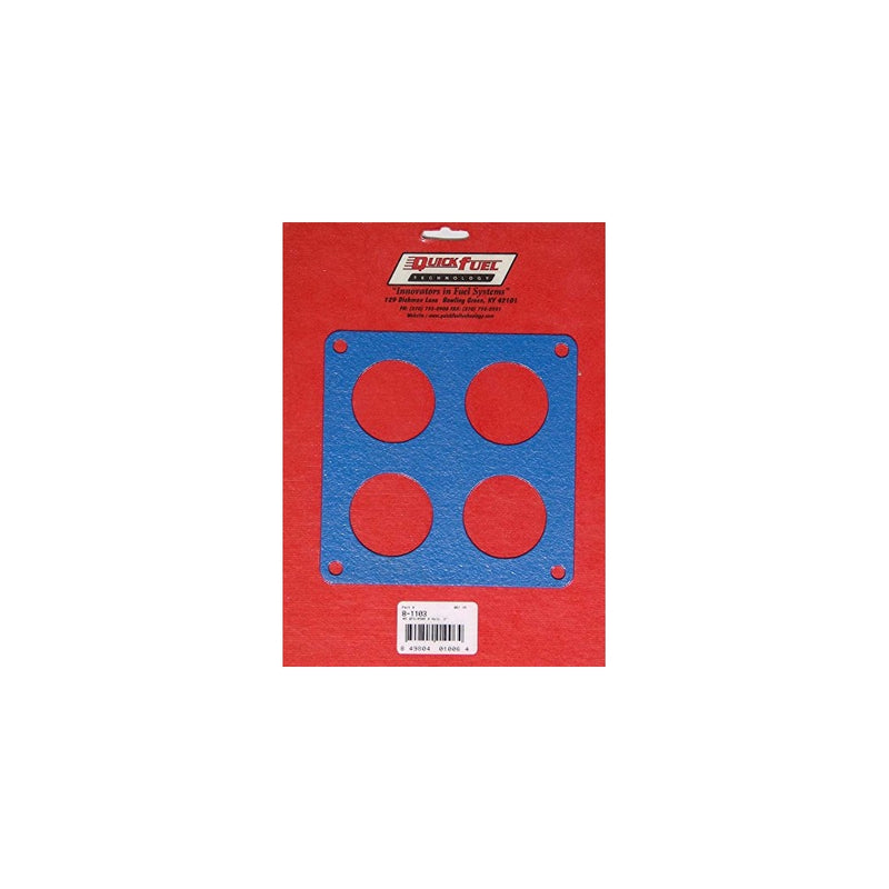Quick Fuel Technology 8-1103 Non Stick 4-Hole Flange Gasket for 4500 Style Carburetor