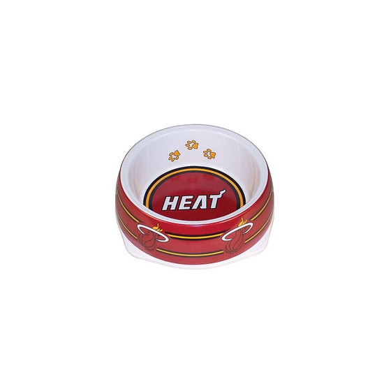 Sporty K9 NBA Miami Heat Pet Bowl, Large