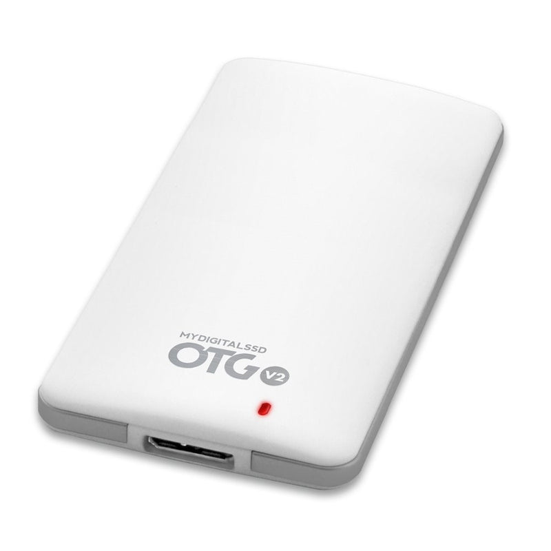 MyDigitalSSD 120GB (128GB) OTG V2 SuperSpeed USB 3.1 Gen 1 Portable SSD with UASP Support - MDMS-OTG-128