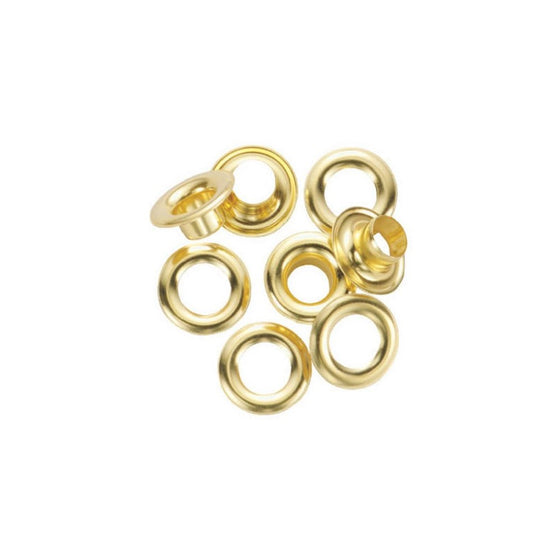 General Tools 1261-2 Grommet Refill with 24 Rustproof Solid Brass Grommets, 3/8 -Inch