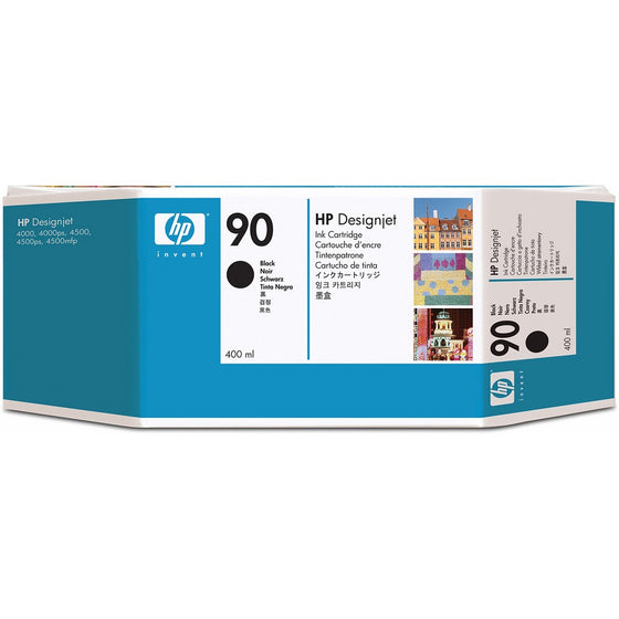 HP 90 Black DesignJet Original Ink Cartridge (C5058A)