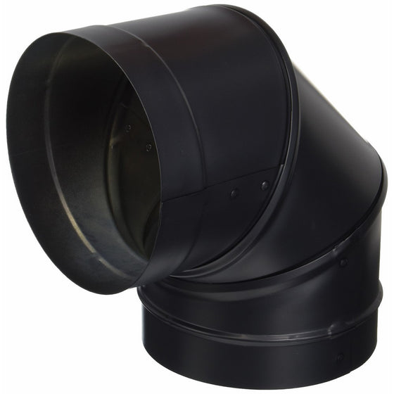 M & G DURAVENT 6DBK-E90 6" DuraBlack 90 Degree Elbow