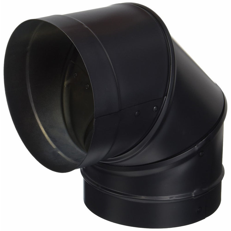 M & G DURAVENT 6DBK-E90 6" DuraBlack 90 Degree Elbow