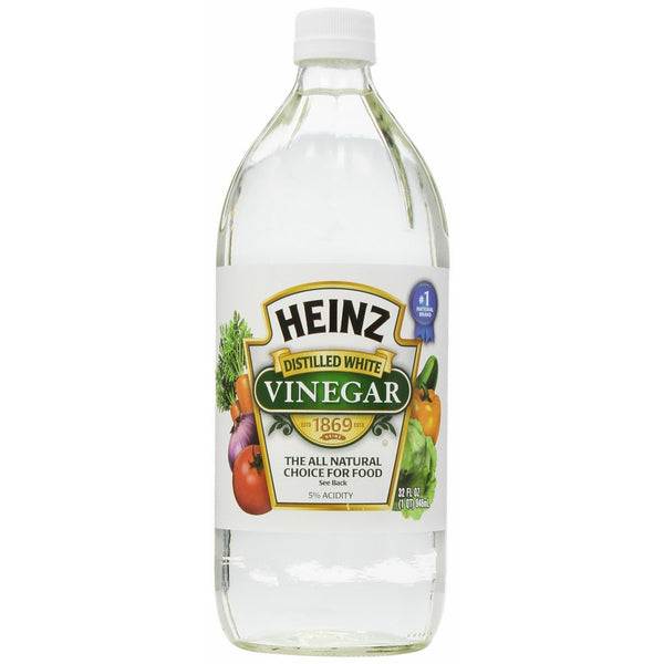 Heinz Vinegar, Distilled White, 32 oz