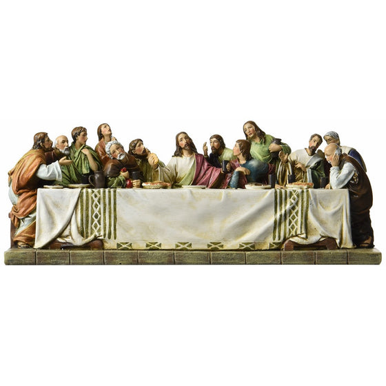 Last Supper Collection Joseph's Studio Jesus and The 12 Disciples at The Last Supper, 11.25-Inch