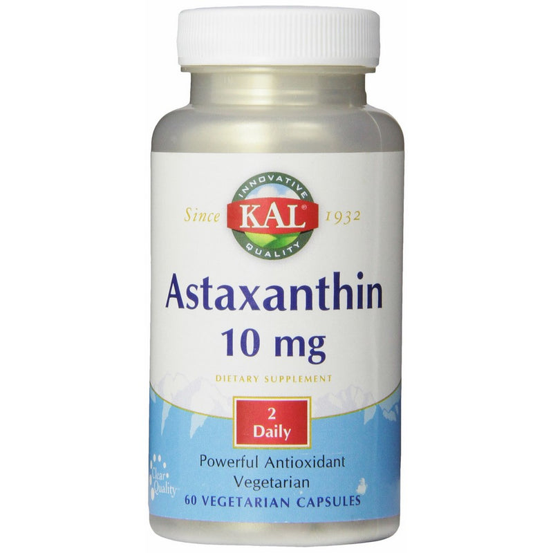 KAL Astaxanthin Capsules, 10 mg, 60 Count