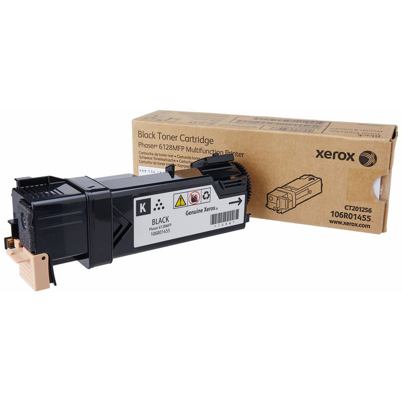 Genuine Xerox Black Toner Cartridge for the Xerox Phaser 6128MFP, 106R01455