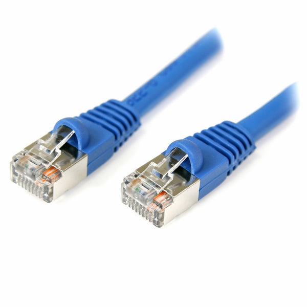 StarTech.com Cat5e Ethernet Cable15 ft - Blue - Patch Cable - Snagless Cat5e Cable - Network Cable - Ethernet Cord - Cat 5e Cable - 15ft