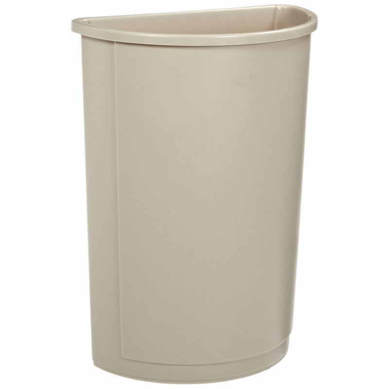 Rubbermaid Commercial Untouchable Trash Can, 21-Gallon, Beige (FG352000BEIG)