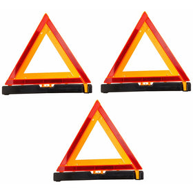 Multiprens DOTTRI Emergency Roadside Folding Warning Triangle Reflector (D.O.T. Approved)