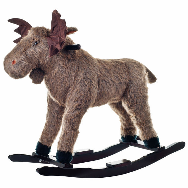 Happy Trails Plush Rocking Max Moose