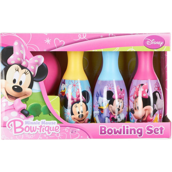 Disney Little Girls' Minnie Mouse Bow-tique Bowling Set