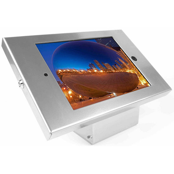 Maclocks 101S202ENS Full Metal Jacket Kiosk with 45-Degree Mount for iPad 2/3/4, iPad Air, iPad Air 2 (Silver)