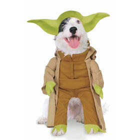 Rubie's Star Wars Collection Pet Costume, Yoda with Plush Arms, Large