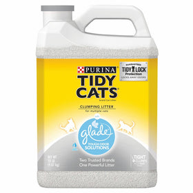 Purina Tidy Cats with Glade Tough Odor Solutions Clear Springs Clumping Cat Litter