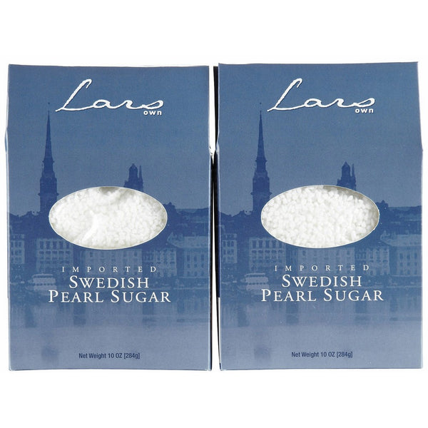 Lars' Own Swedish Pearl Sugar - 10 oz - 2 pk