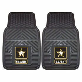 Fanmats Military 'Army' Vinyl Heavy Duty Car Mat - 2 Piece