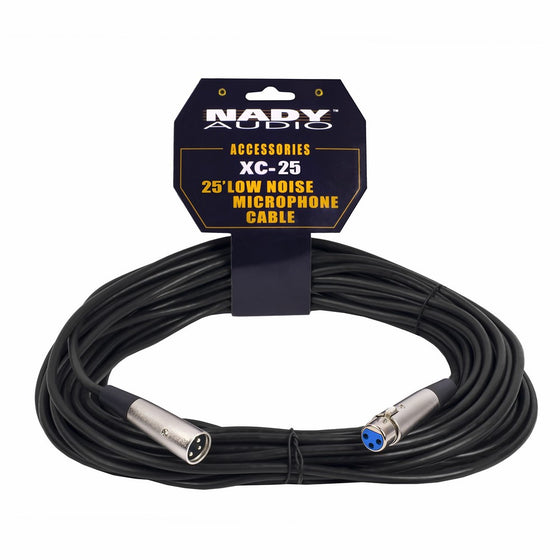 Nady Xlr To Xlr Microphone Cable, 25 feet