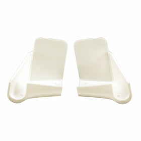 JR Products 389CW-A Colonial White Rain Gutter Spout