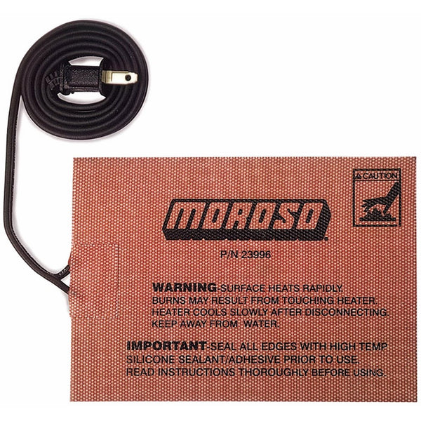 Moroso 23996 5" x 7" Self Adhesive External Heating Pad