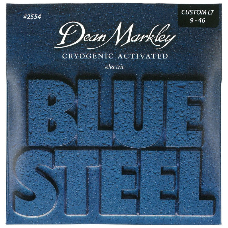 Dean Markley Blue Steel Electric Guitar Strings, 9-46, 2554, Custom Light
