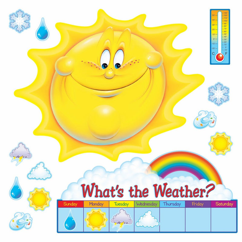 TREND enterprises, Inc. What's the Weather Bulletin Board Set