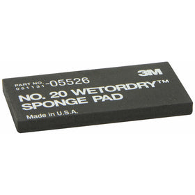 3M 05526 Wetordry 2-3/4" x 5-1/2" x 3/8" Sponge Pad 20