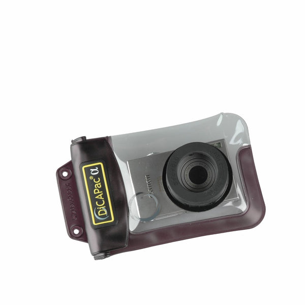 DicaPac WP110 5.7 x 3.7 Small Alfa Waterproof Digital Camera Case with Optical Lens (Clear)