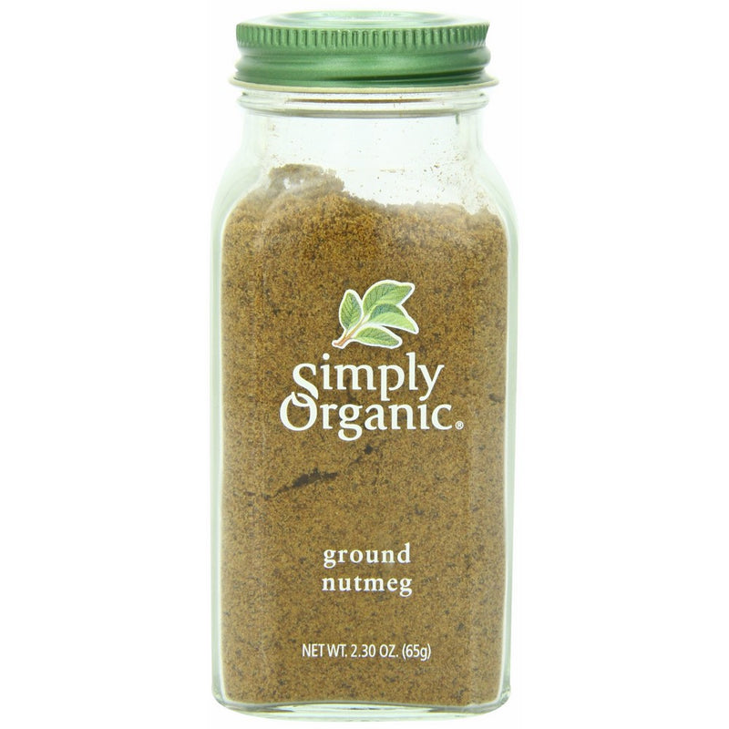 Simply Organic Nutmeg Ground CERTIFIED ORGANIC 2.3oz. bottle