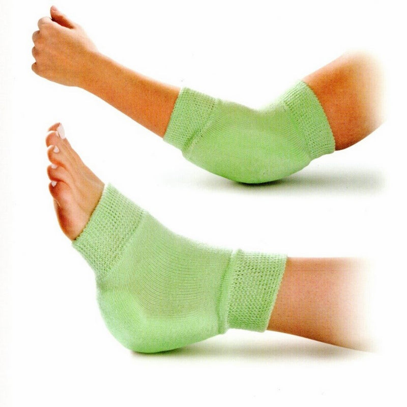 Medline Knit Protector Fits on Elbow or Heel - One Pair