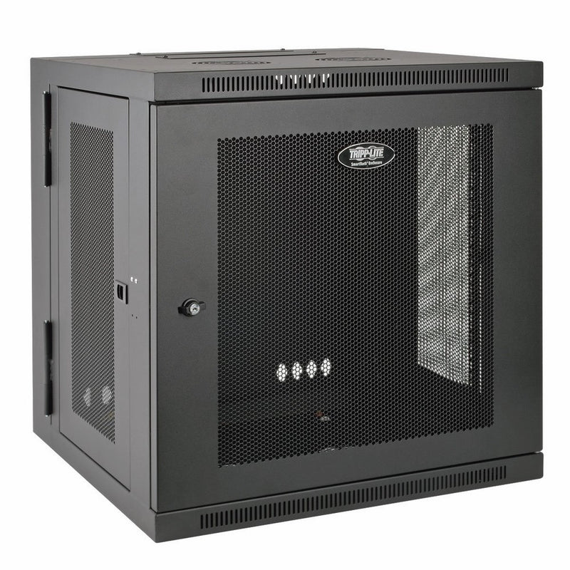 Tripp Lite 10U Wall Mount Rack Enclosure Server Cabinet, Hinged, 20.5" Deep, Switch-Depth (SRW10US)