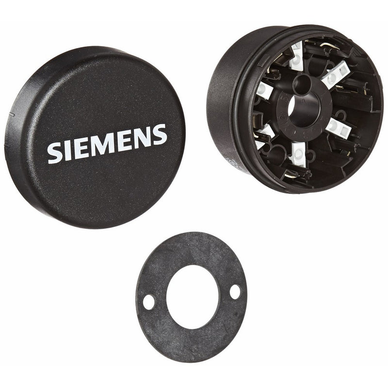 Siemens 8WD44 08-0AE Sirius Signal Column Connection Element and Cover, Thermoplastic Enclosure, IP65 Protection, 70mm Diameter, Cage Clamp, Mounting on Floor
