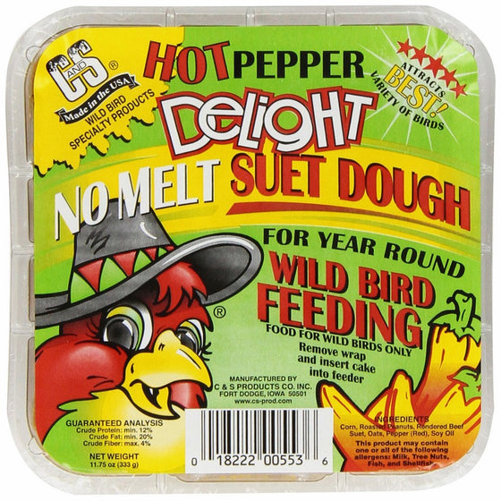 C & S Products Hot Pepper Delight 11.75 oz, 12-Piece