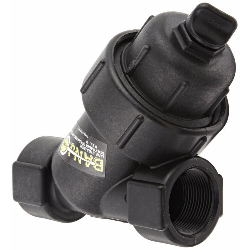 Banjo LS125-40 Polypropylene Y Strainer, 40 Mesh, 1-1/4" NPT Female