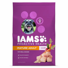 Iams ProActive Health Mature Dry Dog Food for All Dogs – Chicken, 29.1 Pound Bag