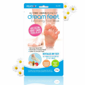 Felicity Dream Feet Exfoliating Foot Peeling Mask (1 Pair)