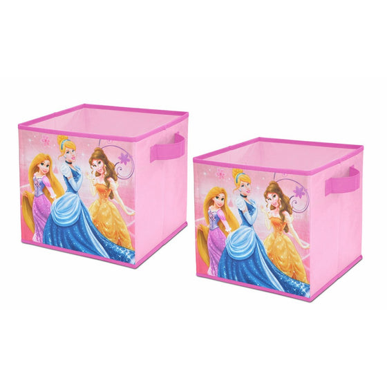 Disney Princess Storage Cubes, Set of 2, 10-Inch