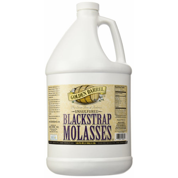 Golden Barrel Bulk Unsulfured Blackstrap Molasses Jug (128 fl oz)