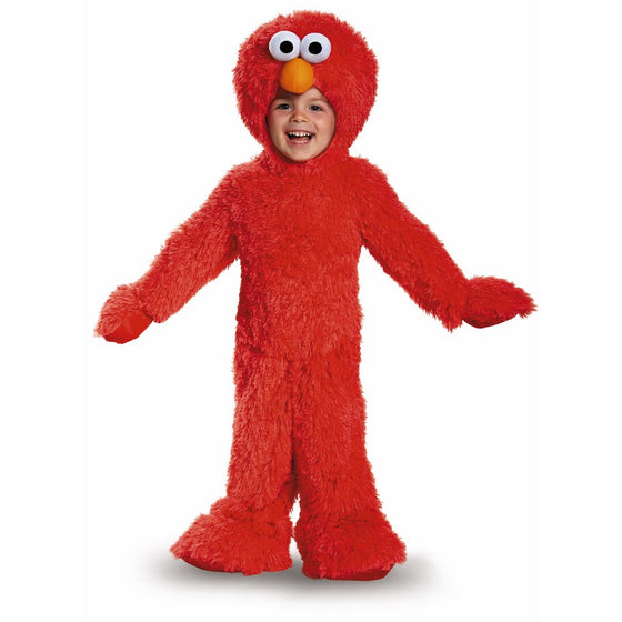 Disguise Elmo Extra Deluxe Plush Costume, (12-18 Months)