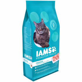 Iams PROACTIVE HEALTH Indoor Weight and Hairball Care Dry Cat Food, (1) 7 Pound Bag, Real Chicken in Every Bite