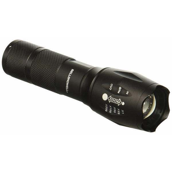 Bell Howell 1176 Taclight High-Powered Tactical Flashlight with 5 Modes & Zoom Function