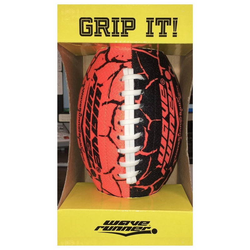 Wave Runner Grip It Football, Orange