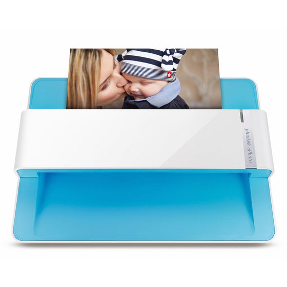 Plustek Photo Scanner - ephoto Z300, Scan 4x6 photo in 2sec, Auto Crop and Deskew with CCD sensor. Support Mac and PC