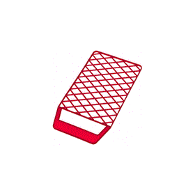 Linzer Products RM115 4" Mini Roller Grid